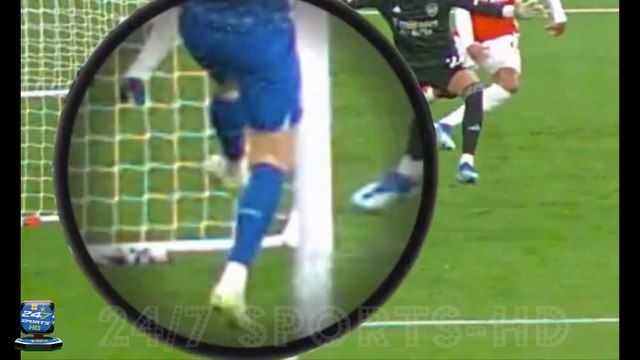 Frustration: Arsenal Fans Reminded of Newcastle's Defeat with the Ball Seemingly Out of Play