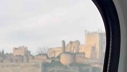Video del desplome del castillo de Escalona (Toledo)