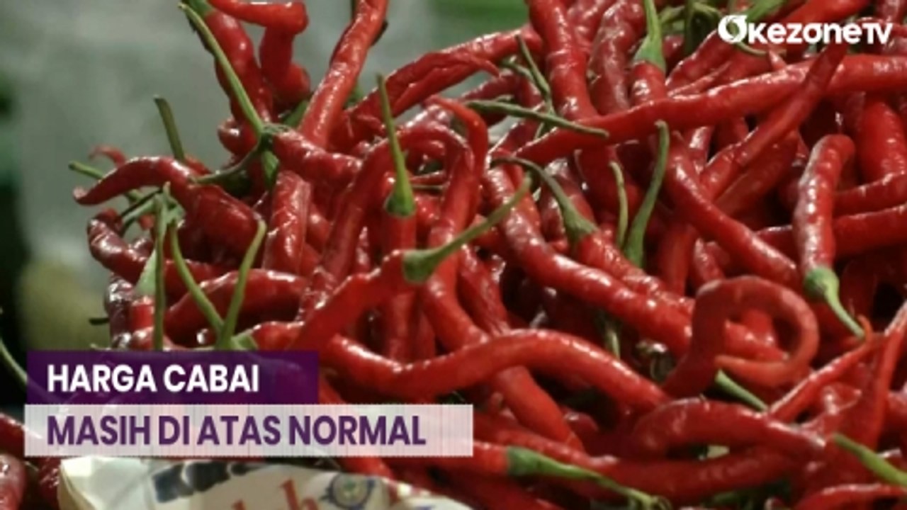 Laporan Langsung dari Pasar Tradisonal, Harga Cabai Mulai Turun tapi Masih di Atas Normal
