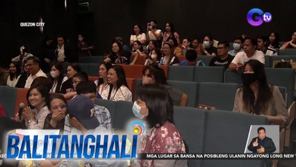 Fans nina Miguel Tanfelix at Ysabel Ortega, nagpa-block screening ng MMFF Movie na "Firefly" | BT