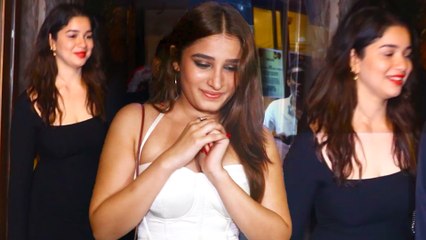 Sara Tendulkar & Rasha Thadani Elegant Appearance For Chrsitmas Party