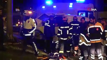 TİCARİ ARAÇ  KARŞI ŞERİDE GEÇTİ  1 ÖLÜ