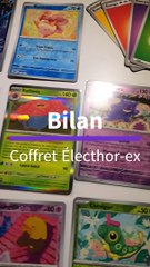 Bilan coffret Électhor-ex - Pokémon 151