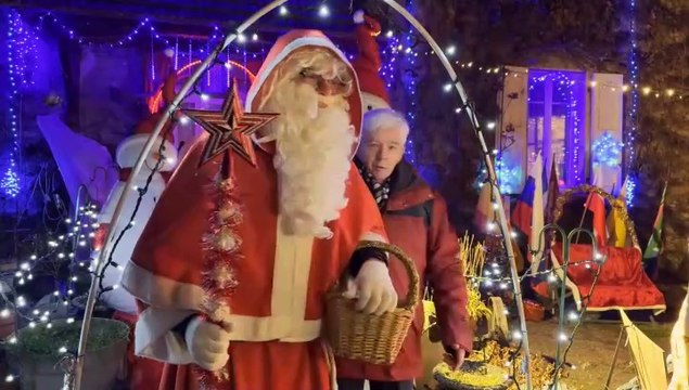 Le Père Noel à la Ferme aux Mille Lumières 2023 film by JC Guerguy