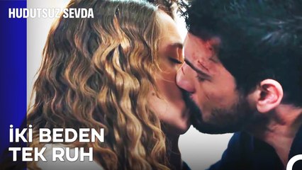 Halil İbrahim ve Zeynep'in Dudaklarına Yapıştı! - Hudutsuz Sevda 14. Bölüm