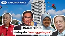 Rangkuman 2023: Suhu politik Malaysia ‘menggelegak’