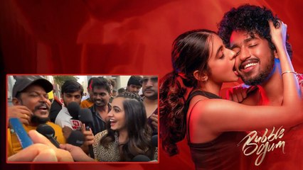 Manasa Chowdary ని భయపెట్టిన Fan | Bubblegum Public Talk | Filmibeat Telugu