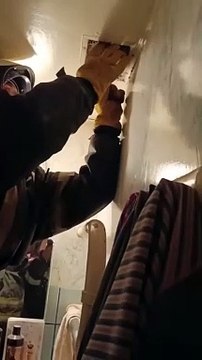 Un chat coincé dans le conduit d'aération d'une maison, sauvé par les pompiers