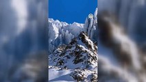Rize'de karda yuvarlanan ayı cep telefonu ile görüntülendi