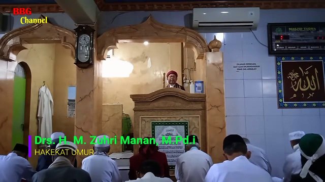 Hakekat Umur | Drs. H. M. Zuhri Manan, M.Pd.i | Masjid Taqwa Perumnas Palembang |