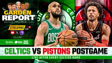 LIVE: Celtics vs Pistons Postgame Show | Garden Report