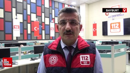 Bayburt'ta mezarlıktan 112'yi arayan alkollü şahıs: Etrafımda çok sayıda ölü var