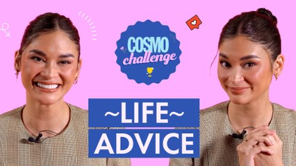 Pia Wurtzbach Gives *Honest* Advice On How To Meet 'The One' | Cosmo Challenge