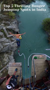 Top 5 Thrilling Bungee Jumping Spots in India