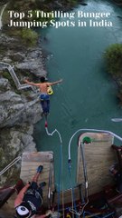 Top 5 Thrilling Bungee Jumping Spots in India