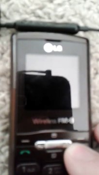 LG GB110 - Вкл., Выкл., Аккумулятор разряжен / On, Off, Low battery (Reupload)