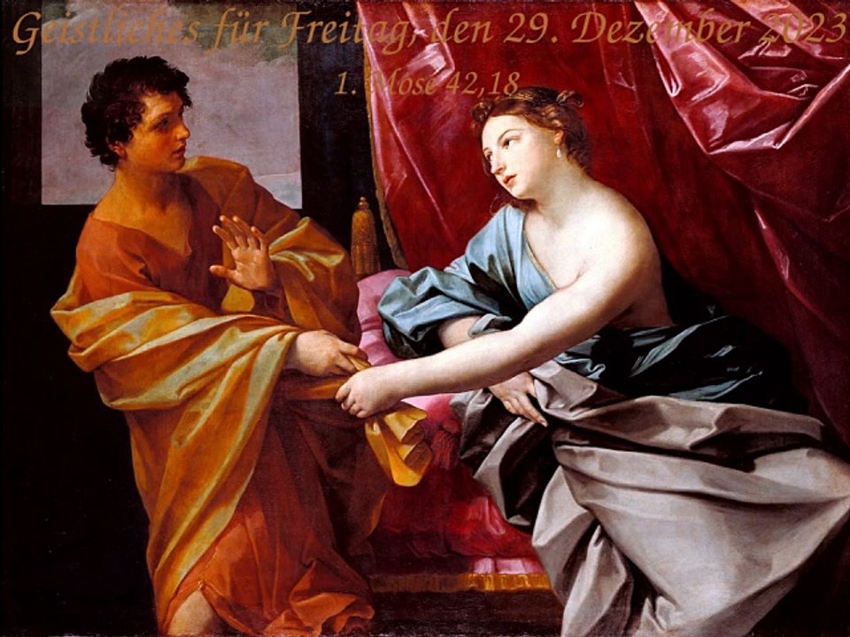 Geistliches für Freitag, den 29. Dezember 2023