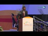 President Kagame speaking at the Vibrant Gujarat Global Summit 2017 India, 10 January 2017