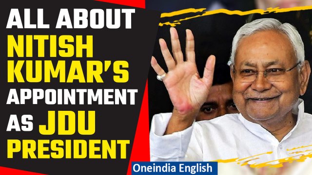 Nitish Kumar named new JDU chief after Lalan Singh’s resignation following speculation | Oneindia