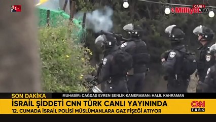 İsrail polisinin Kudüs'teki zulmü bu cuma da değişmedi