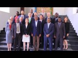 President Kagame receives Wharthon School MBA Alumni