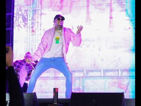 Chris Brown, Wizkid and Ali Kiba Performance at Mombasa Golf Club