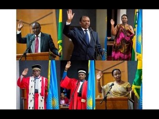 Perezida Kagame yakiriye indahiro z'abayobozi bashya (08/02/2017)