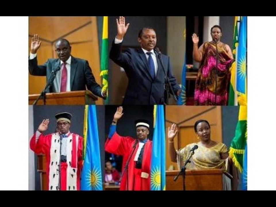 Perezida Kagame yakiriye indahiro z'abayobozi bashya (08/02/2017)