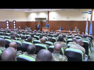 President Paul Kagame meeting with RDF Senior Command and Staff