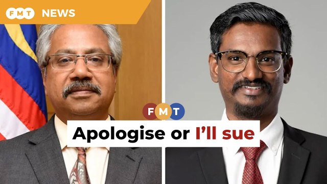 Apologise or I’ll sue, Waytha tells PKR rep over ‘defamatory’ remarks