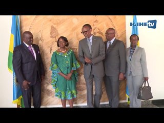 Presedent Kagame meets with Organisation Mondial de la sante 29 June 2017 for TV'S 2