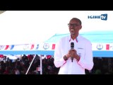 Speech of RPF Chairman Paul Kagame during his campaign in Rwamagana 23rd July 2017