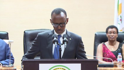 President Kagame’s speech at the swearing in of the New Prime Minister Edouard Ngirente