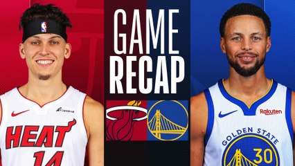 Game Recap: Heat 114, Warriors 102