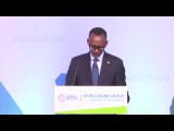 Full speech of President Kagame at World Bank Group 2017 Human Capital Summit