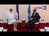 President Kagame meets with President Kersti Kaljulaid of Estonia | Kigali, 16 November 2017