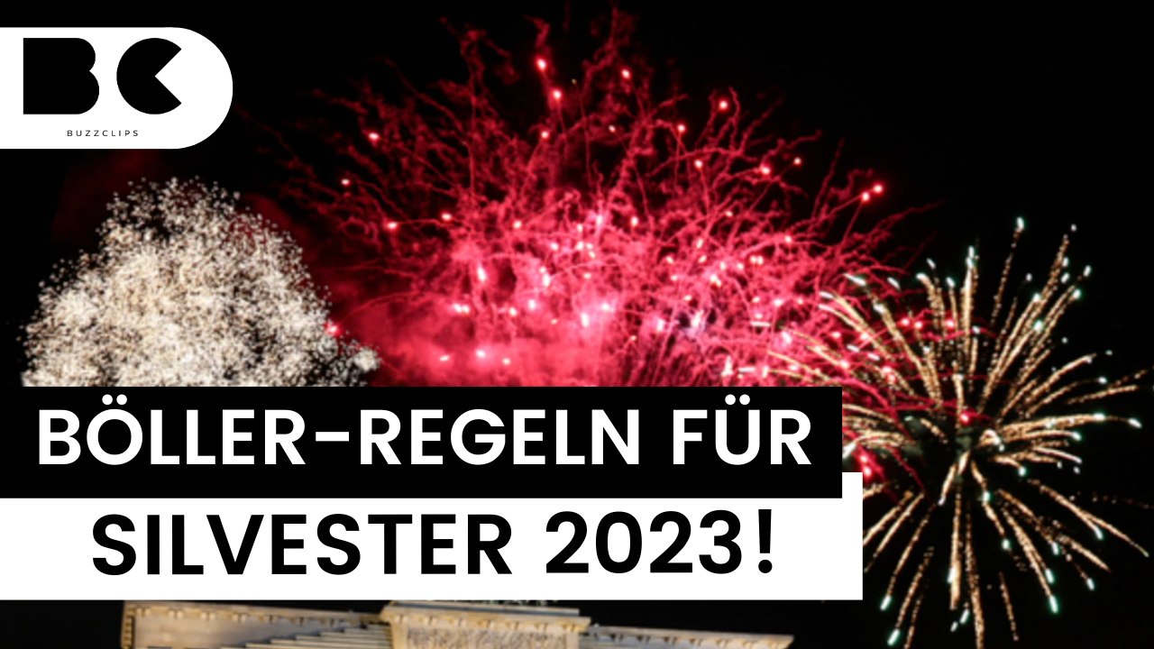 Böllern: Diese Regeln gelten fürs Silvesterfeuerwerk 2023!