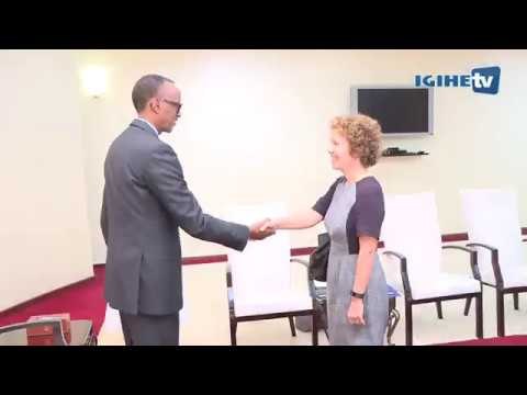 Ten Ambassadors present their credentials to President Kagame