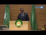 President Kagame delivers closing remarks at the 30th African Union summit
