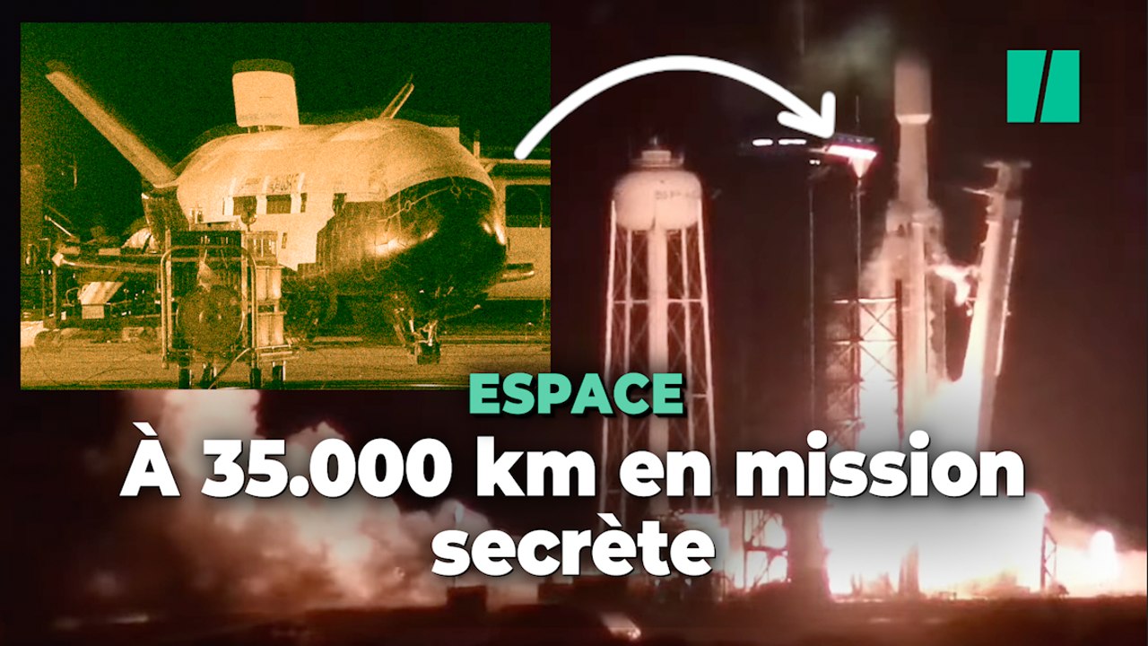 La mystérieuse navette américaine X-37B lancée par SpaceX pour une nouvelle mission