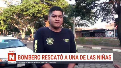Bombero que rescató a menor atendió la emergencia, pese a que su turno estaba por terminar