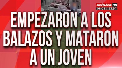 Pelea entre bandas termina con un joven muerto a balazos