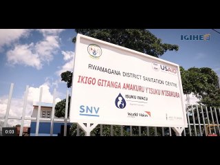 SNV launches Rwamagana District Sanitation Centre (With English Subtitles)