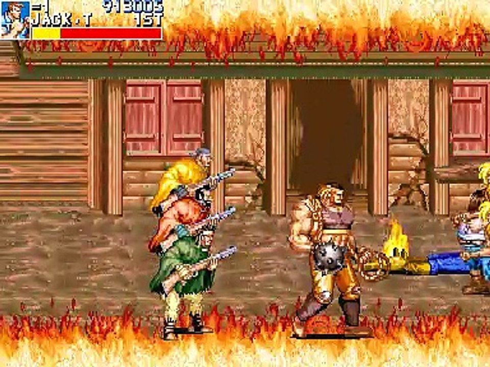 Cadillacs and Dinosaurs online multiplayer - arcade