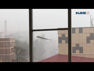 Kigali: Imvura y’amahindu yasakambuye inyubako