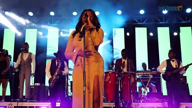 Waje performance at Kigali Jazz Junction