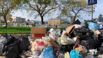 Palermo invasa dalla spazzatura, durante le feste servizio di raccolta in crisi