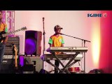 Umwana yagaragaje ubuhanga bwo kuririmba y'icurangira piano muri Isano Arts Festival