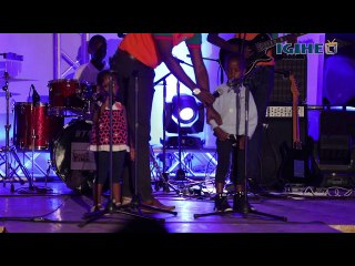 Imiririmbire idasanzwe y'Abana yashimishije abitabiriye Isano Arts Festival