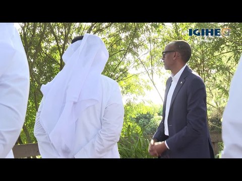 President Kagame meets Qatar Deputy Prime Minister Mohammed bin Abdulrahman Al Thani